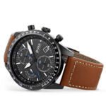 Hugo Boss Pilot Black Dial Brown Leather Strap Watch for Men - 1513851 Buy Now By Hugo Boss