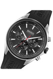 Hugo Boss Distinct Black Dial Black Rubber Strap Watch for Men - 1513855 Buy Now By Hugo Boss