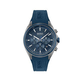 Hugo Boss Distinct Blue Dial Blue Rubber Strap Watch for Men - 1513856 Buy Now By Hugo Boss