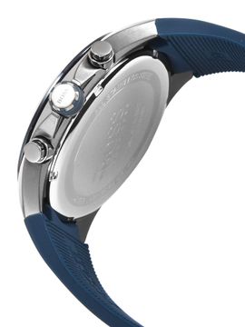 Hugo Boss Distinct Blue Dial Blue Rubber Strap Watch for Men - 1513856 Buy Now By Hugo Boss