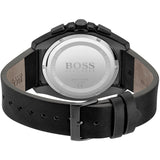 Hugo Boss Grandmaster Blue Dial Black Leather Strap Watch for Men - 1513883 Buy Now By Hugo Boss