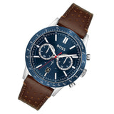 Hugo Boss Allure Blue Dial Brown Leather Strap Watch for Men - 1513921 Buy Now By Hugo Boss
