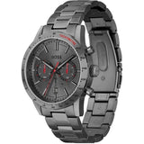 Hugo Boss Allure Chronograph Grey Dial Grey Steel Strap Watch for Men - 1513924 Buy Now By Hugo Boss