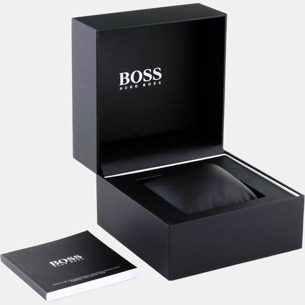Hugo Boss Dapper Chronograph Black Dial Black Steel Strap Watch For Men - 1513929 Buy Now By Hugo Boss