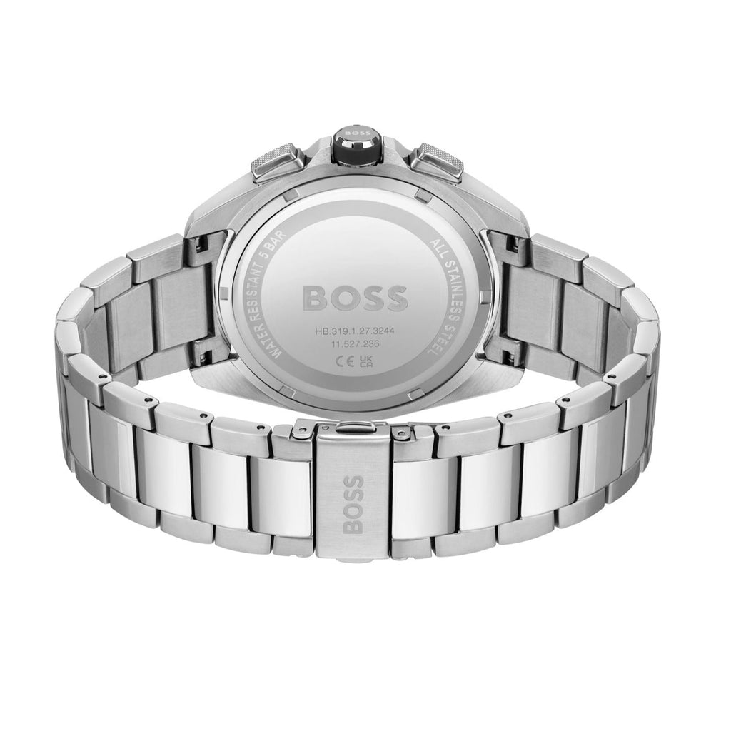 Hugo Boss Volane Black Dial Silver Steel Strap Watch for Men - 1513949 Buy Now By Hugo Boss