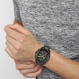 Hugo Boss Volane Black Dial Black Steel Strap Watch for Men - 1513950 Buy Now By Hugo Boss