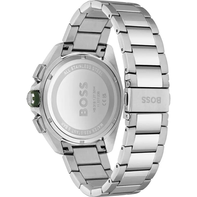 Hugo Boss Volane Grey Dial Silver Steel Strap Watch for Men - 1513951 Buy Now By Hugo Boss