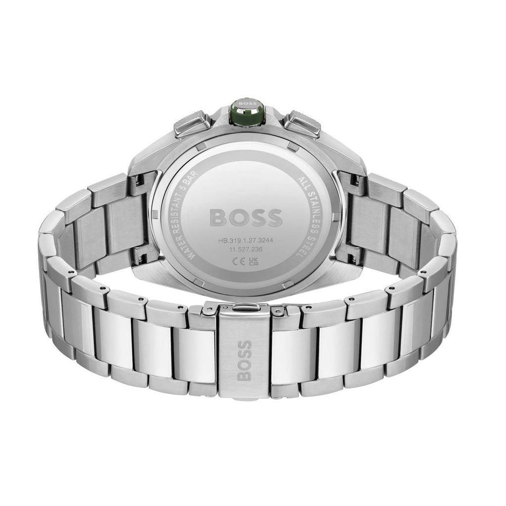 Hugo Boss Volane Grey Dial Silver Steel Strap Watch for Men - 1513951 Buy Now By Hugo Boss