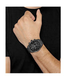 Hugo Boss Champion Black Dial Black Steel Strap Watch for Men - 1513960 Buy Now By Hugo Boss