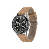 Hugo Boss Allure Black Dial Brown Leather Strap Watch for Men - 1513964 Buy Now By Hugo Boss
