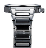 Hugo Boss Steer Chronograph Quartz Grey Dial Grey Steel Strap Watch For Men - 1513996 Buy Now By Hugo Boss