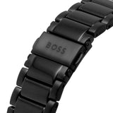 Hugo Boss One Chronograph Black Dial Black Steel Strap Watch For Men - 1514001 Buy Now By Hugo Boss