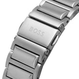 Hugo Boss Trace Chronograph Red Dial Silver Steel Strap Watch For Men - 1514004 Buy Now By Hugo Boss