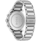 Hugo Boss Trace Chronograph Red Dial Silver Steel Strap Watch For Men - 1514004 Buy Now By Hugo Boss