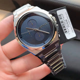 Hugo Boss Steer Chronograph Blue Dial Silver Steel Strap Watch For Men - 1514048 Buy Now By Hugo Boss