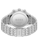 Hugo Boss Gregor Chronograph Black Dial Silver Steel Strap Watch For Men - 1514082 Buy Now By Hugo Boss