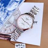 Tissot T Classic Le Locle Powermatic 80 Silver Dial Two Tone Steel Strap Watch For Men - T006.407.22.036.00 Buy Now By Tissot