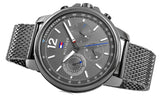 Tommy Hilfiger London Chronograph Grey Dial Grey Mesh Bracelet Watch for Men - 1791530 Buy Now By Tommy Hilfiger