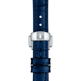 Tissot Bellissima Automatic Silver Dial Blue Leather Strap Watch For Women - T126.207.16.013.00 Buy Now By Tissot