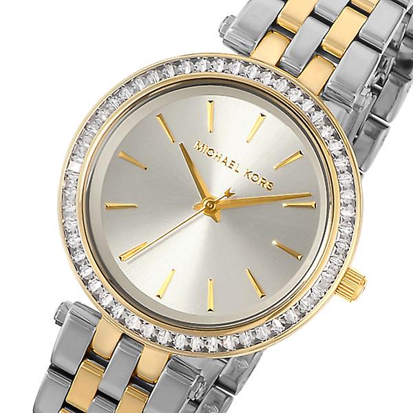 Michael Kors Darci Silver Dial Two Tone Steel Strap Watch for Women - MK3405 Buy Now By Michael Kors