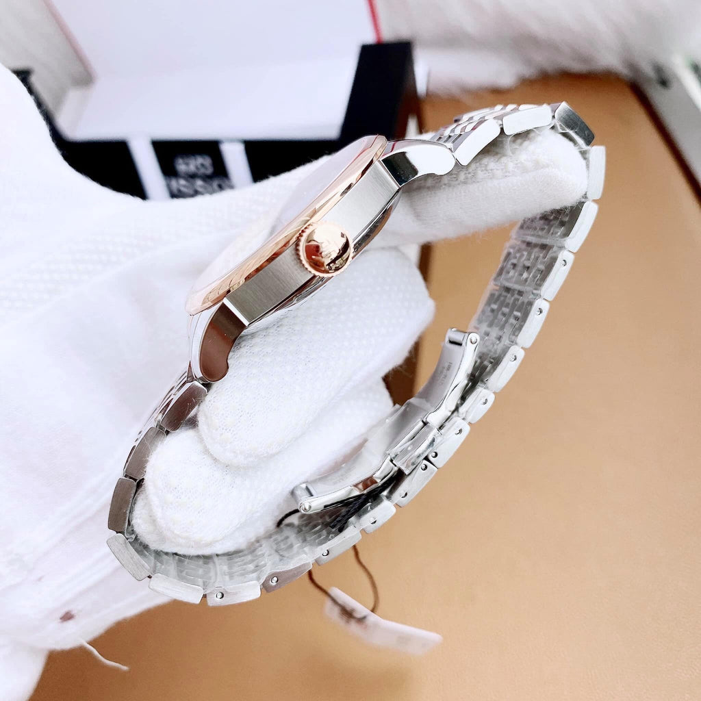 Tissot T Classic Le Locle Powermatic 80 Silver Dial Two Tone Steel Strap Watch For Men - T006.407.22.036.00 Buy Now By Tissot