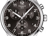 Tissot T Classic Chrono XL Black Dial Silver Steel Strap Watch For Men - T116.617.11.057.01 Buy Now By Tissot