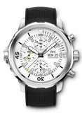 IWC Aquatimer Chronograph White Dial Black Rubber Strap Watch for Men - IW376801 Buy Now By IWC