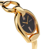 Gucci Horsebit Collection Black Dial Rose Gold Steel Strap Watch For Women - YA139507 Buy Now By Gucci