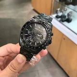 Emporio Armani Sportivo Quartz Black Dial Black Steel Strap Watch For Men - AR11027 Buy Now By Emporio Armani