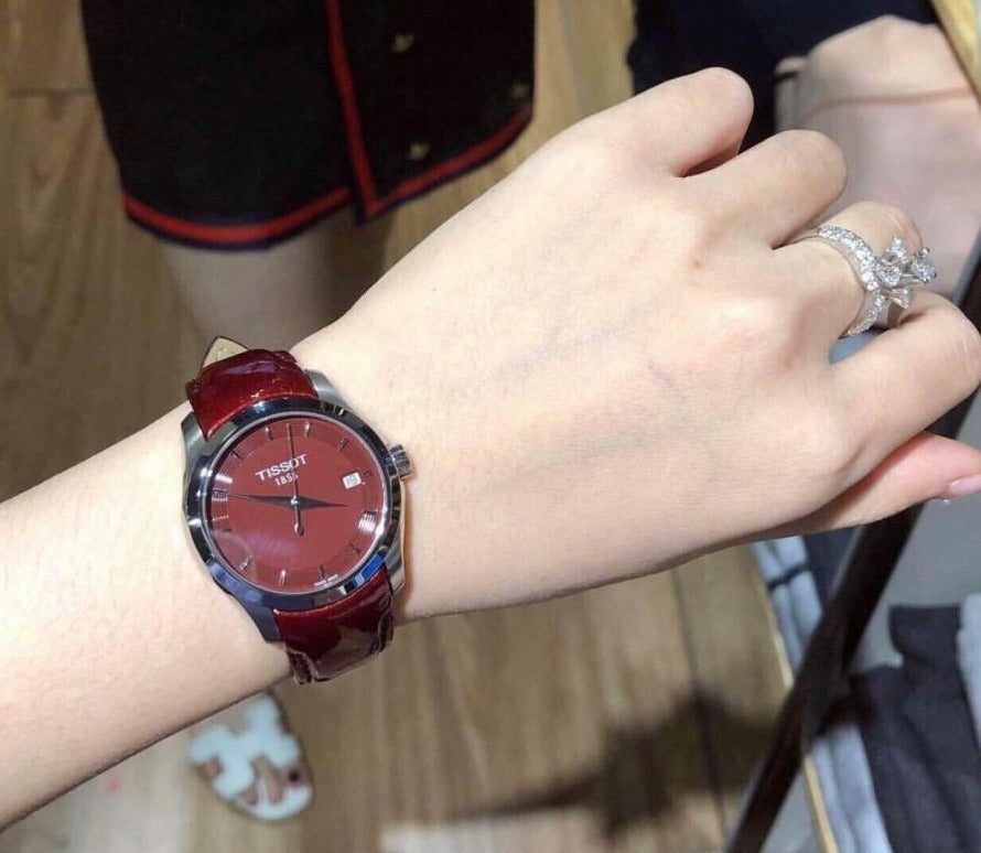 Tissot Couturier Lady Quartz Watch For Women - T035.210.16.371.00 Buy Now By Tissot