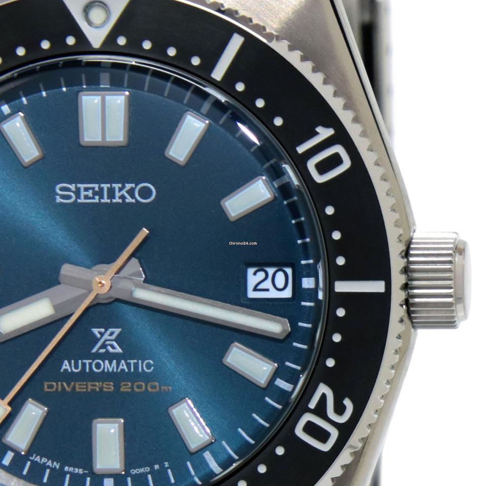 Seiko Prospex Automatic 1965 Dive 55th Anniversary Limited Edtion Blue Dial Silver Steel Strap Watch For Men - SPB149J1 Buy Now By Seiko