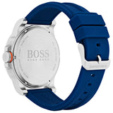 Hugo Boss Detroit Quartz Blue Dial Blue Silicone Strap Watch For Men - 1550008 Buy Now By Hugo Boss