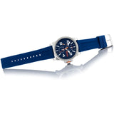 Hugo Boss Detroit Quartz Blue Dial Blue Silicone Strap Watch For Men - 1550008 Buy Now By Hugo Boss