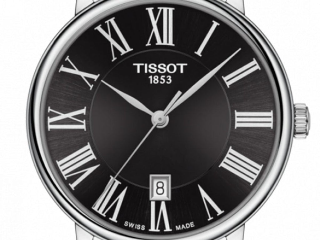 Tissot Carson Premium Black Dial Silver Steel Strap Watch For Men - T122.410.11.053.00 Buy Now By Tissot