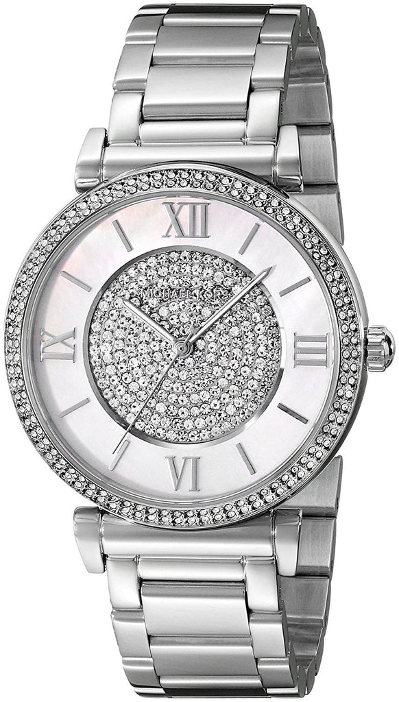 Michael Kors Caitlin Crystal Dial Silver Steel Strap Watch for Women - MK3331 Buy Now By Michael Kors
