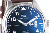 IWC Pilots Watch Mark XVII Edition Le Petit Prince Blue Dial Brown Leather Strap Watch for Men - IW326506 Buy Now By IWC