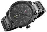 Tommy Hilfiger Briggs Black Dial Black Steel Strap Watch for Men - 1791423 Buy Now By Tommy Hilfiger