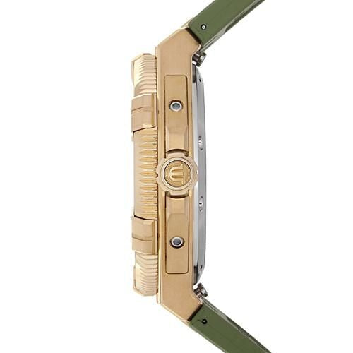 Maurice Lacroix Aikon Venturer Bronze Dial Green Rubber Strap Watch For Men - AI6058-BRZ01-630-1 Buy Now By Maurice Lacroix