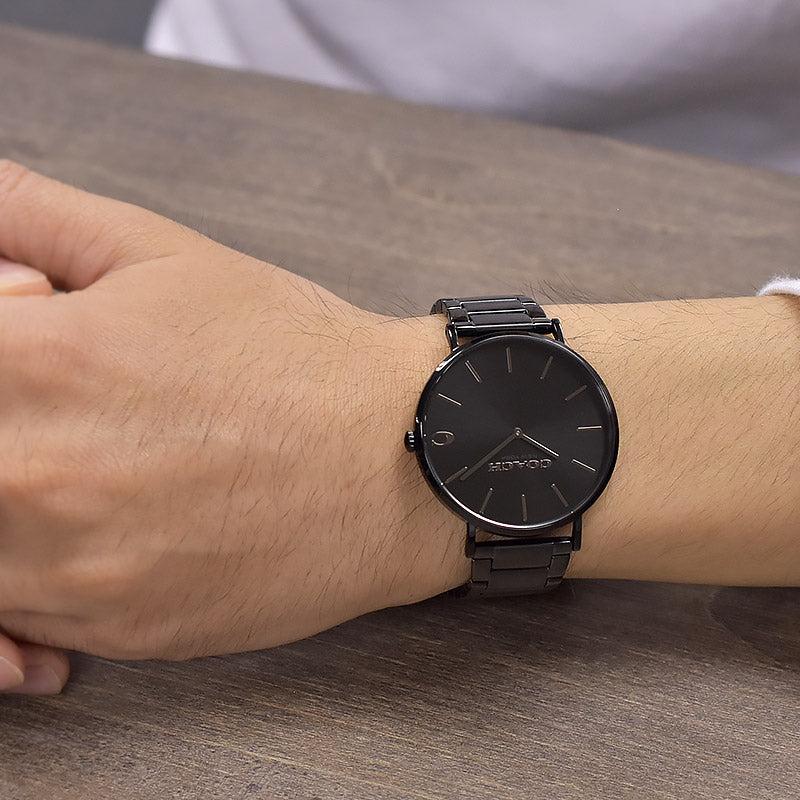 Coach Charles Black Dial Black Steel Strap Watch for Men - 14602431 Buy Now By Coach