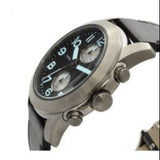 Marc Jacobs Larry Chronograph Black Dial Black Leather Strap Watch for Men - MBM5054 Buy Now By Marc Jacobs