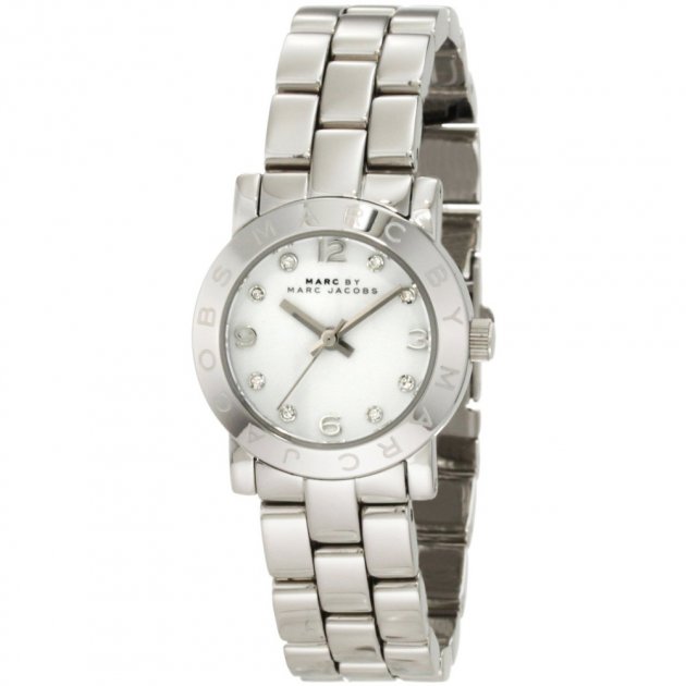 Marc Jacobs Mini Amy White Dial Silver Steel Strap Watch for Women - MBM3055 Buy Now By Marc Jacobs