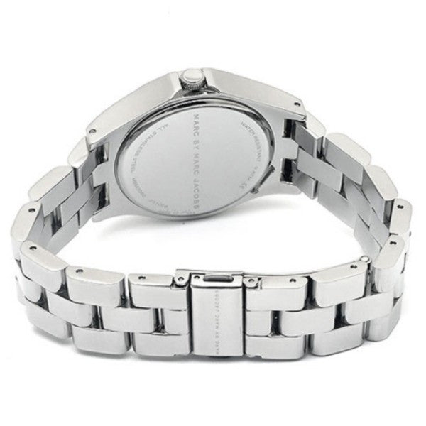 Marc Jacobs Rivera White Dial Silver Steel Strap Watch for Women - MBM3136 Buy Now By Marc Jacobs
