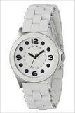 Marc Jacobs Rock White Dial White Silicone Strap Watch for Women - MBM2532 Buy Now By Marc Jacobs