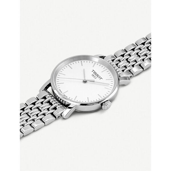 Tissot Everytime Small White Dial Silver Mesh Bracelet Watch For Women - T109.210.11.031.00 Buy Now By Tissot