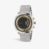 Gucci Grip Chronograph Disney Black Dial Silver Steel Strap Watch For Men - YA157307 Buy Now By Gucci