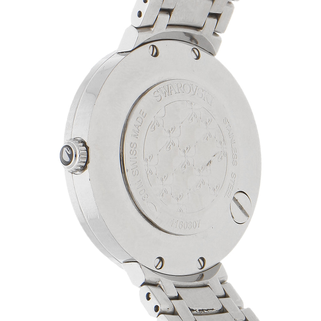 Swarovski Lovely Crystal Mother of Pearl Dial Silver Steel Strap Watch for Women - 1160307 Buy Now By Swarovski