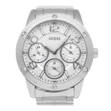 Guess Confetti Silver Dial Silver Steel Strap Watch for Women - W0778L1 Buy Now By Guess