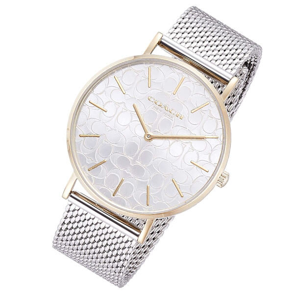Coach Perry Silver Dial Silver Mesh Bracelet Watch for Women - 14503387 Buy Now By Coach