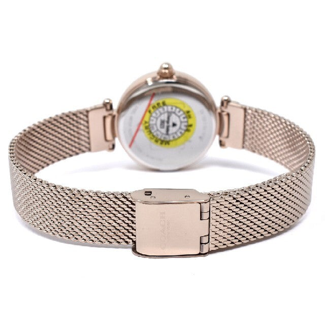 Coach Park Mother of Pearl Dial Rose Gold Mesh Bracelet Watch for Women - 14503511 Buy Now By Coach