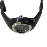 Gucci Sync Quartz Black Dial Black Rubber Strap Watch For Men - YA137301 Buy Now By Gucci